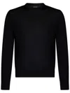 Dsquared2 Crewneck Pullover Jumper In Black