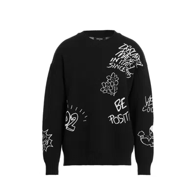 Dsquared2 Sweater In Black
