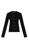 Dsquared2 Wool Cardigan In Black