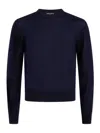 Dsquared2 Crew-neck Sweater In Blue