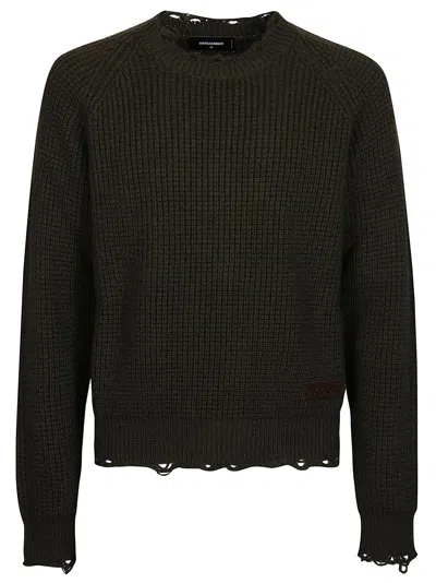 Dsquared2 Sweater In Deep Forest
