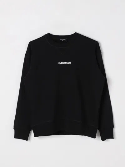 DSQUARED2 SWEATER DSQUARED2 KIDS COLOR BLACK,422794002