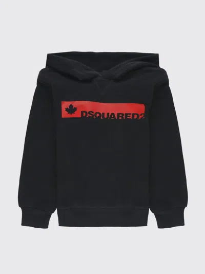 DSQUARED2 SWEATER DSQUARED2 KIDS COLOR BLACK,H19222002