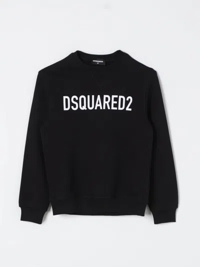 DSQUARED2 SWEATER DSQUARED2 KIDS COLOR BLACK,416260002