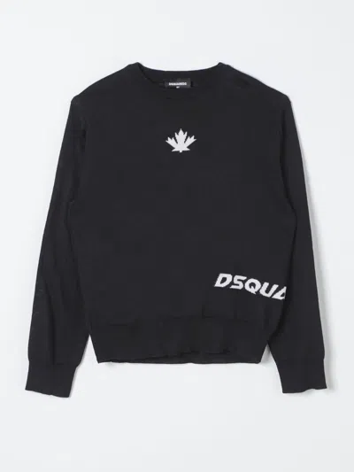 Dsquared2 Sweater  Kids Color Black In Schwarz