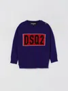 Dsquared2 Sweater  Kids Color Blue In Blue