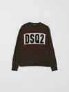 Dsquared2 Sweater  Kids Color Green In Brown