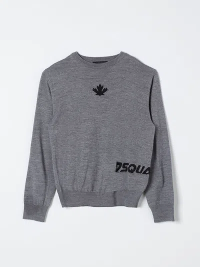 Dsquared2 Sweater  Kids Color Grey In Grau