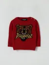 Dsquared2 Intarsia-knit Jumper In Red