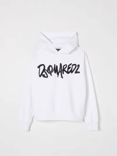 Dsquared2 Sweater  Kids Color White In White