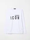 Dsquared2 Logo-print Detail Sweatshirt In White