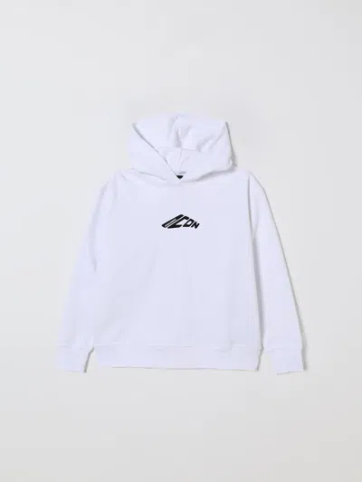 DSQUARED2 SWEATER DSQUARED2 KIDS COLOR WHITE,432700001
