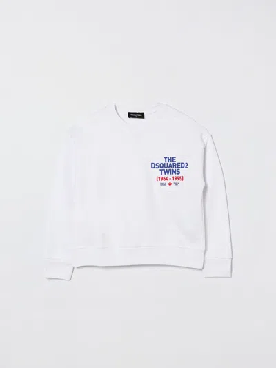 Dsquared2 Kids' セーター  ボーイ カラー ホワイト In White