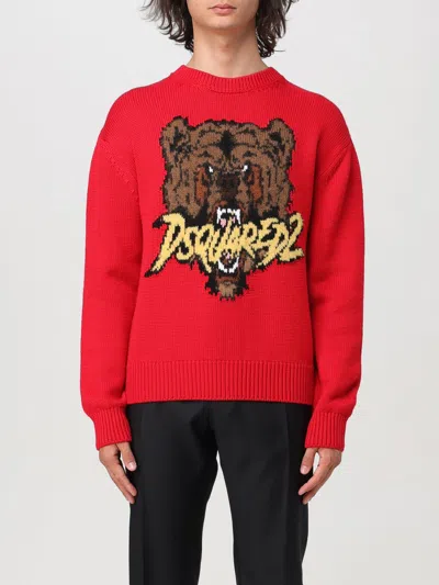 DSQUARED2 SWEATER DSQUARED2 MEN COLOR BLACK 1,F75425214