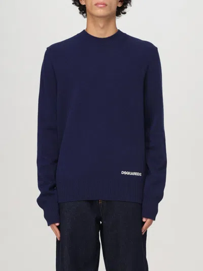 Dsquared2 Sweater  Men Color Blue In Blau