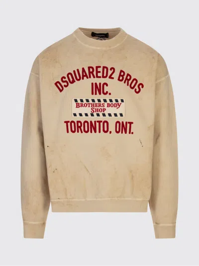 Dsquared2 Sweater  Men Color Brown In Neutral