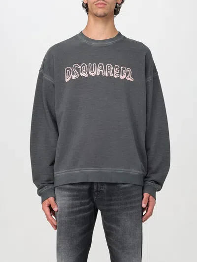 DSQUARED2 SWEATSHIRT DSQUARED2 MEN COLOR GREY,g86556020