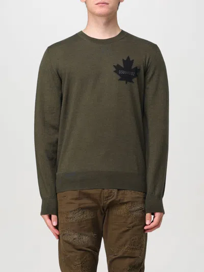 Dsquared2 Sweater  Men Color Military In Military