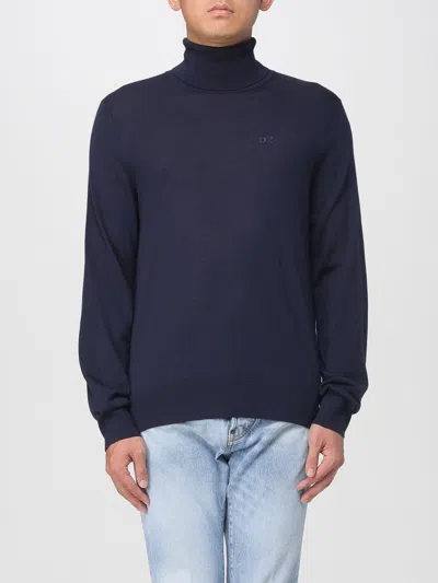 Dsquared2 Sweater  Men Color Navy In Blue