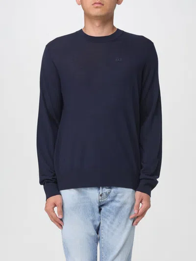 Dsquared2 Sweater  Men Color Navy In Blue