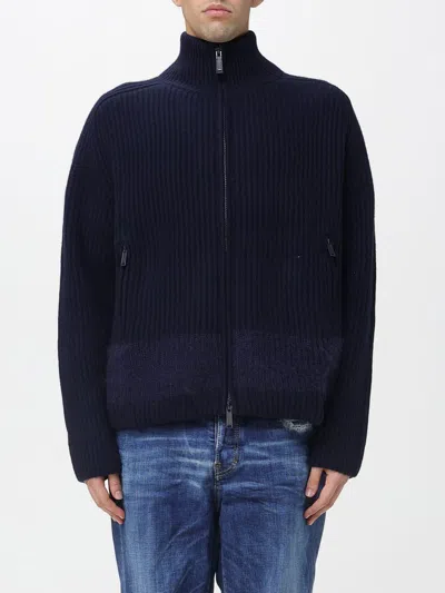DSQUARED2 SWEATER DSQUARED2 MEN COLOR NAVY,431171045