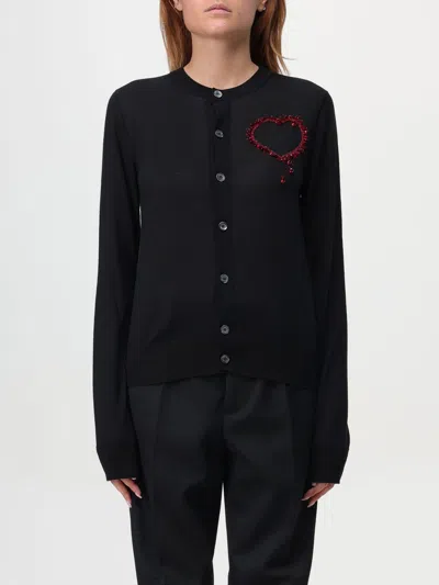 DSQUARED2 CARDIGAN DSQUARED2 WOMAN COLOR BLACK,F89572002