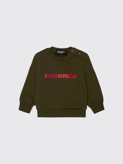 Dsquared2 Babies'  Sweater Kids Color Green In Black