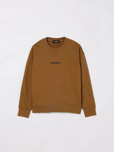 Dsquared2 Sweater  Kids Color Beige In Brown