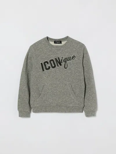 Dsquared2 Sweater  Kids Color Grey In Gray