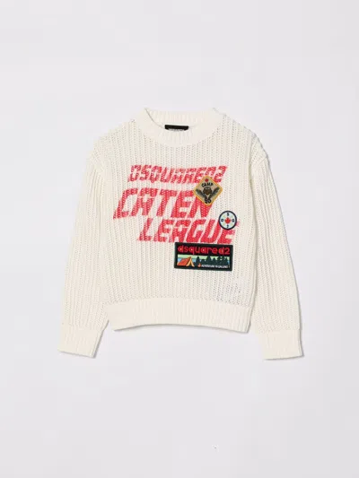 Dsquared2 Babies' Sweater Kids  In White