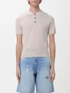 Dsquared2 Polo Shirt  Men Color Sand In White