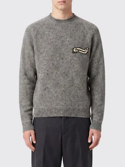 Dsquared2 Sweater Men In Gray