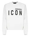 Dsquared2 Logo-print Sweatshirt In White