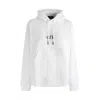 Dsquared2 Logo Printed Drawstring Hoodie In 100