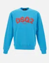 Dsquared2 Turquoise Cool Fit Crewneck Sweatshirt