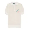 Dsquared2 Knit Polo In Beige