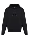 Dsquared2 Hoodie With Adjustable Drawstring Hood In Black