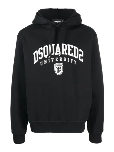 DSQUARED2 SUDADERA - NEGRO