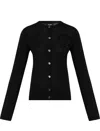 Dsquared2 Wool Cardigan In Black