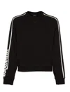 Dsquared2 Man Sweatshirt Black Size L Cotton In Black