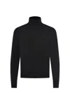 Dsquared2 Turtleneck Sweater In Black