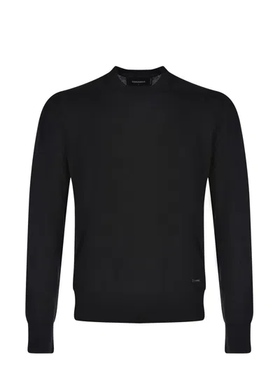 Dsquared2 Sweaters In Black