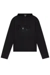 Dsquared2 Brushed-finish Hoodie In Black