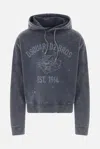 Dsquared2 Cypro Hoodie In Blue