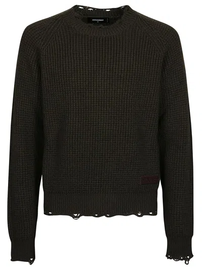 Dsquared2 Sweaters In Green