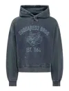 Dsquared2 Cypro Hoodie In Negro