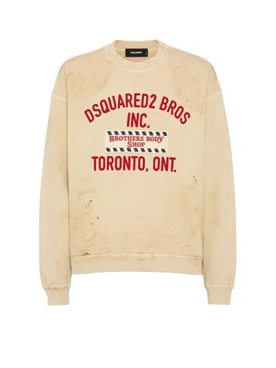Dsquared2 Sweaters In Neutral