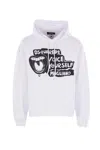 Dsquared2 Dsquared White Cotton Dsquared X Magliano Sweatshirt In White