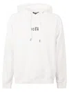 Dsquared2 Icon-print Pullover Hoodie In White