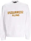 Dsquared2 Cool Fit Hoodie Sweatshirt In White
